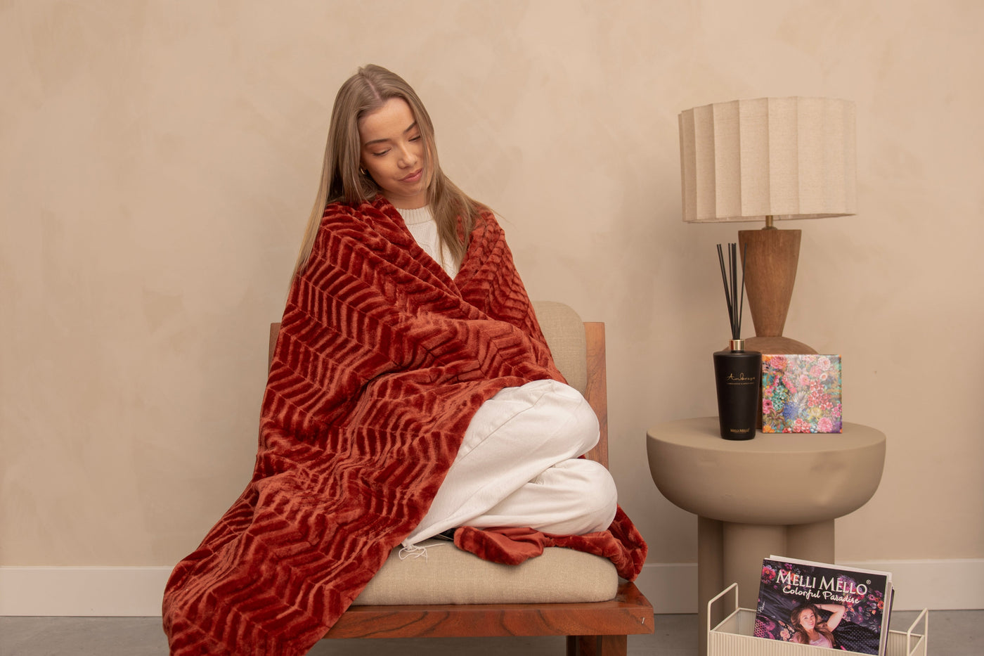 Melli Mello Jasmine soft and stylish plaid