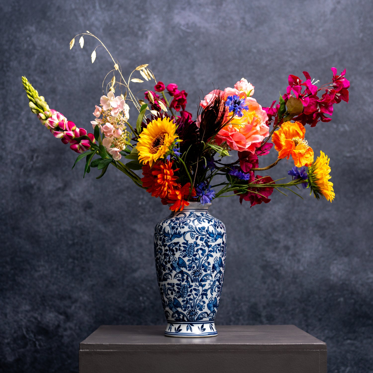 Melli Mello Delft Blue Porcelain Vase