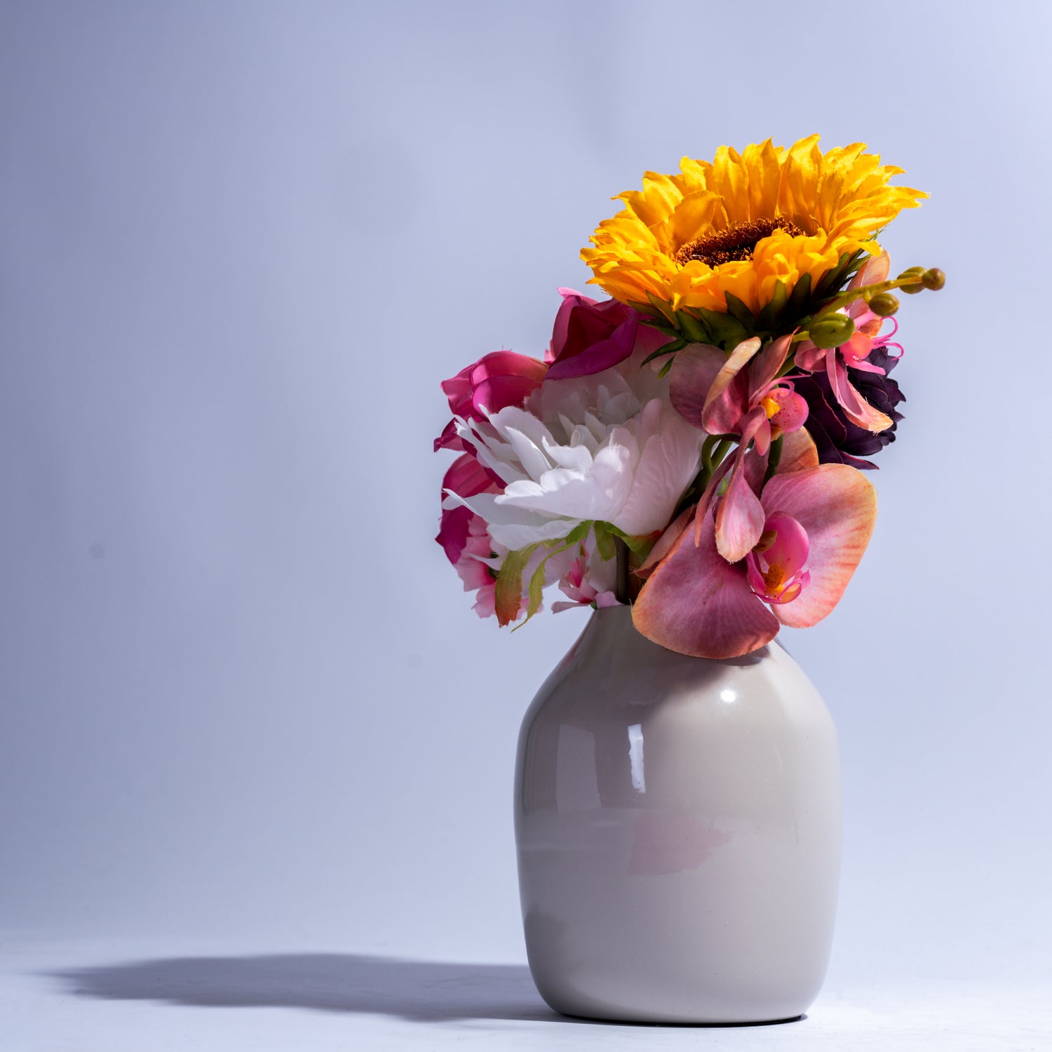 Melli Mello Iron Vase Beige