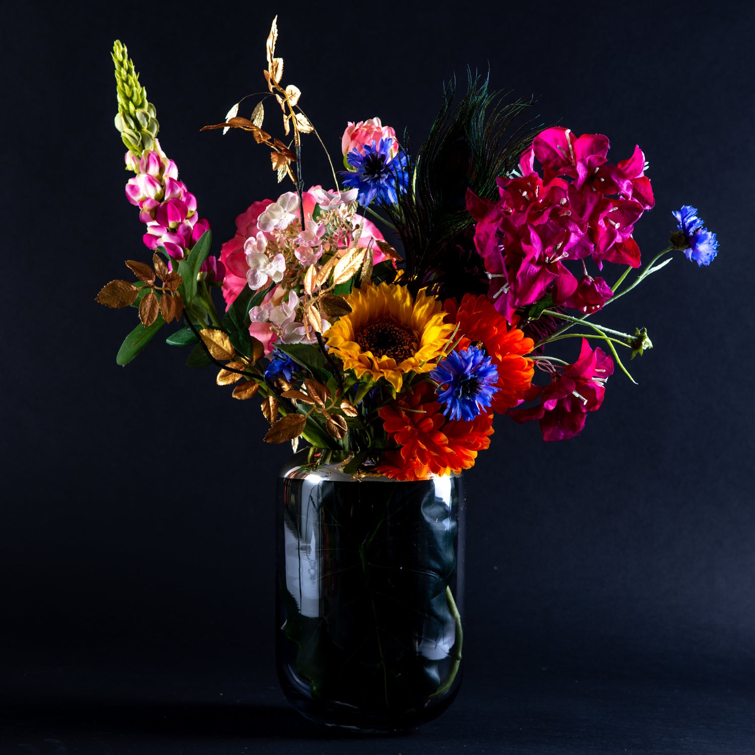 Melli Mello Golden Glass Vase