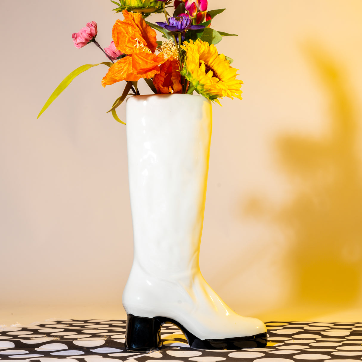 Melli Mello Boot Vase White
