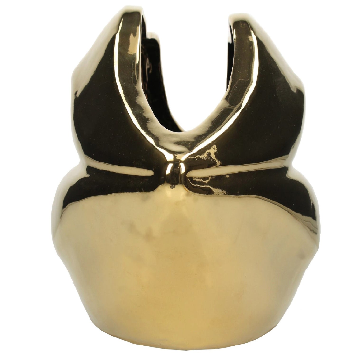 Melli Mello Vase Gold Lips