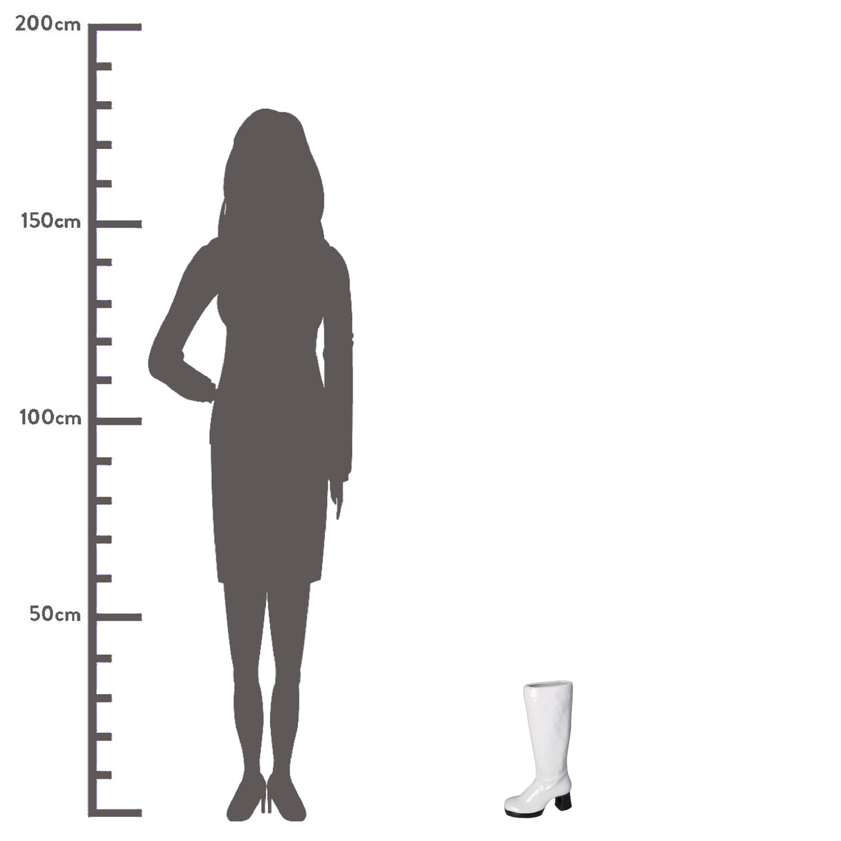 Melli Mello Boot Vase White