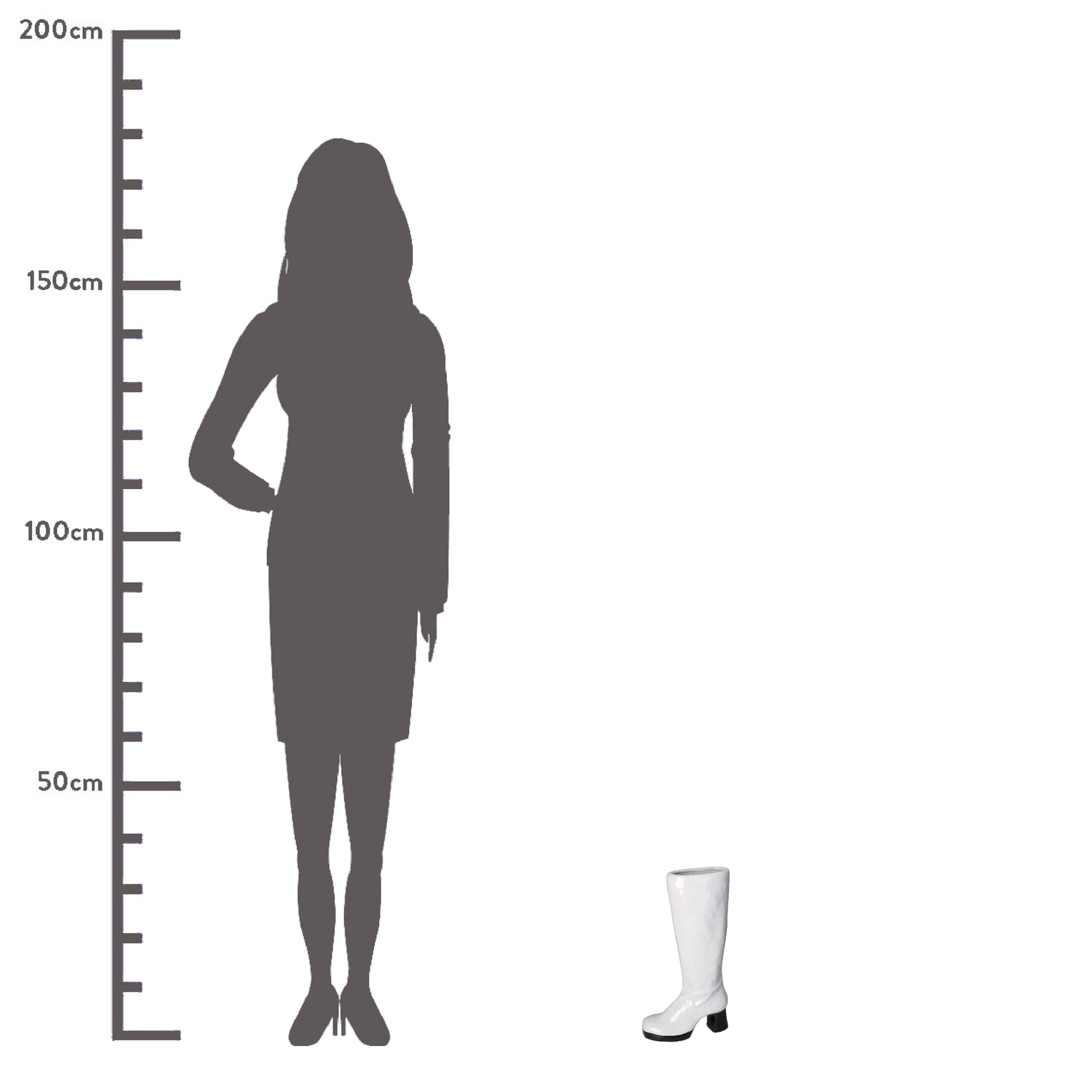 Melli Mello Boot Vase White