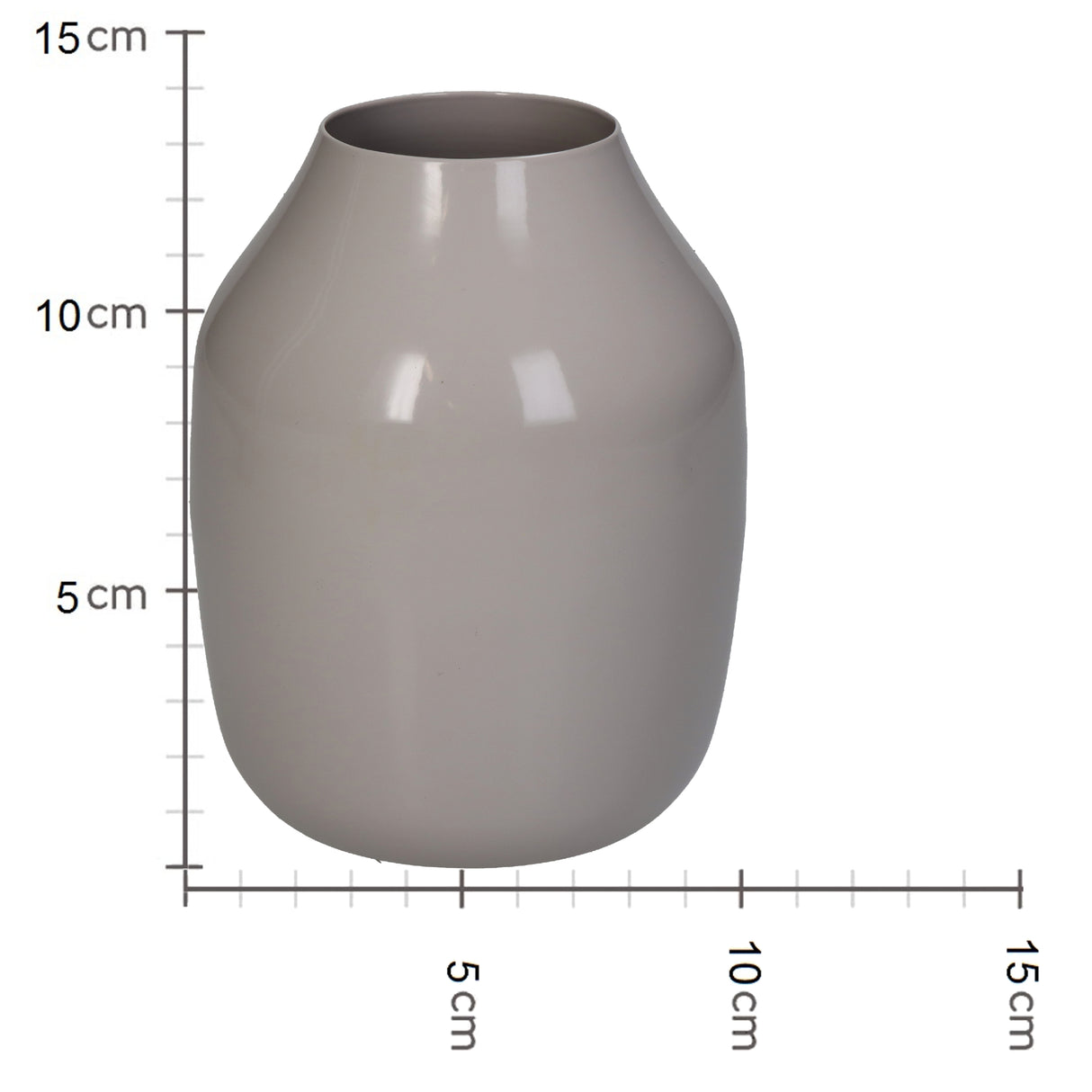 Melli Mello Iron Vase Beige