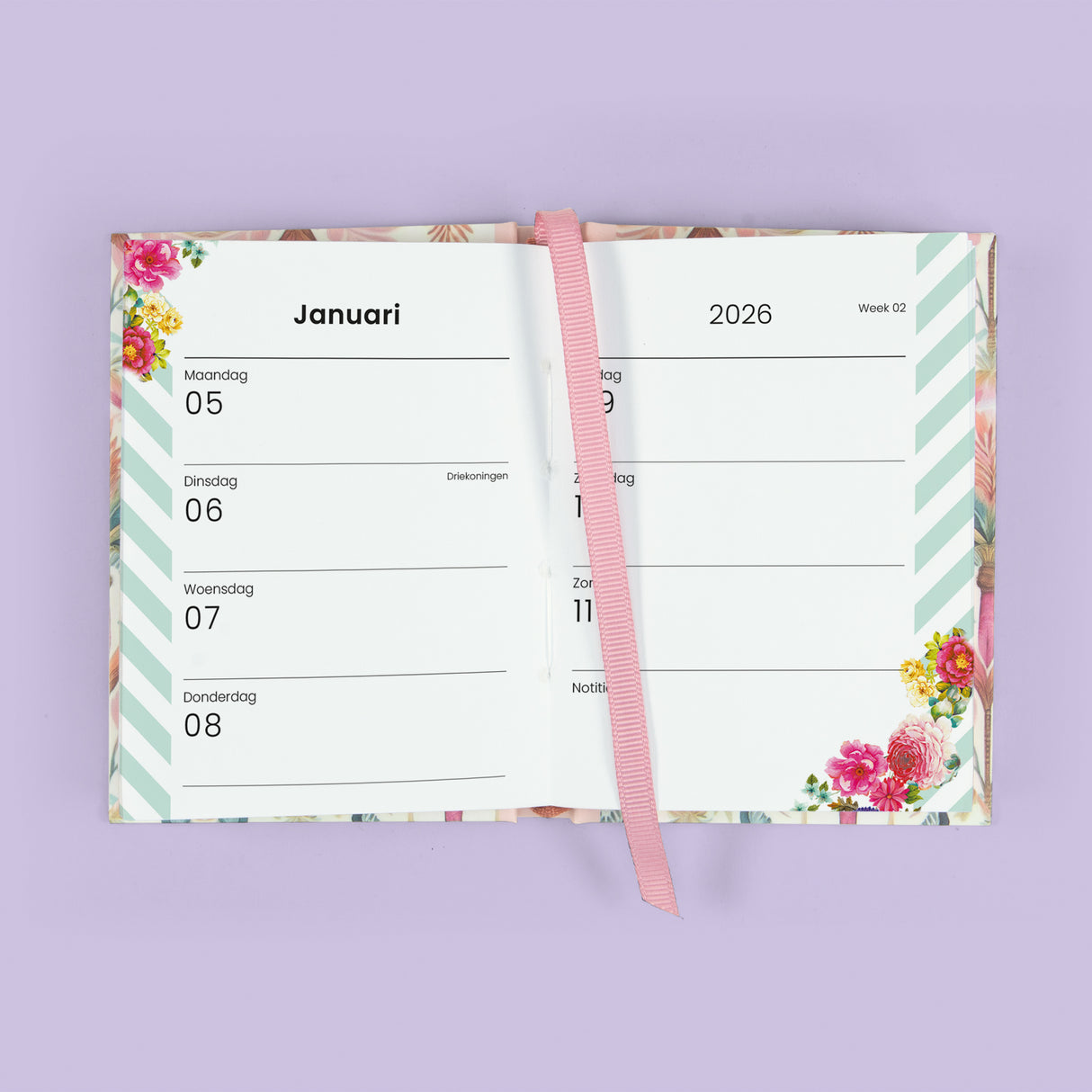 Endless Mae Palm Dreams Mini Agenda 2026