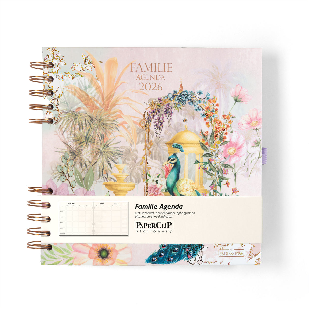 Endless Mae Garden of Eden Family Planner 2026