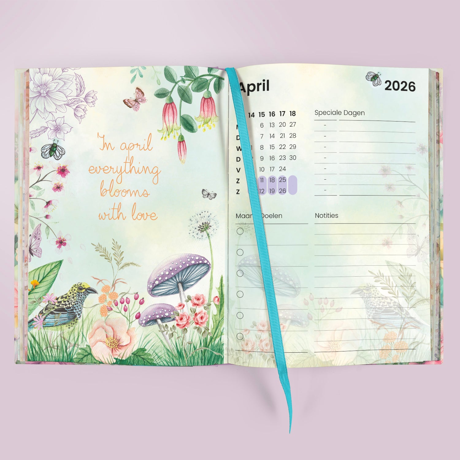 Endless Mae Dreamy Dawn Life Planner 2026