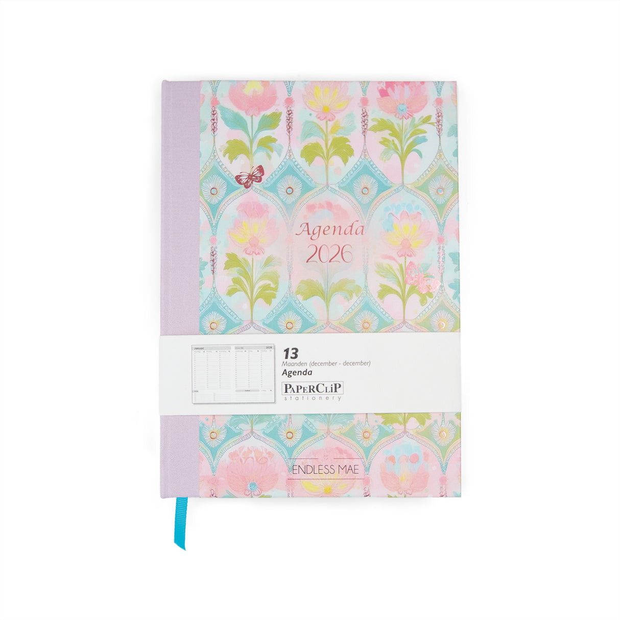 Endless Mae Floral Whimsy Life Planner Agenda 2026