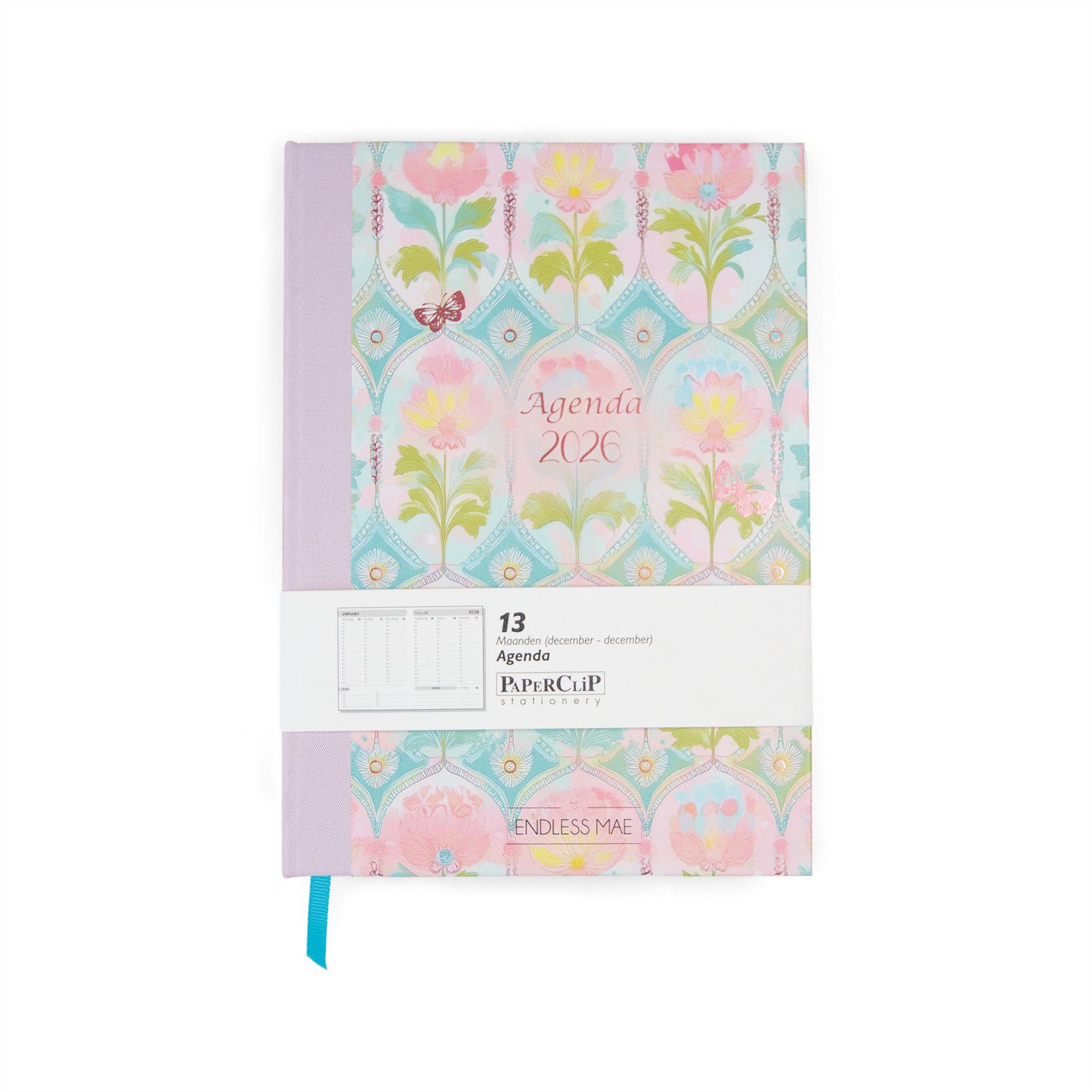 Endless Mae Floral Whimsy Life Planner Agenda 2026