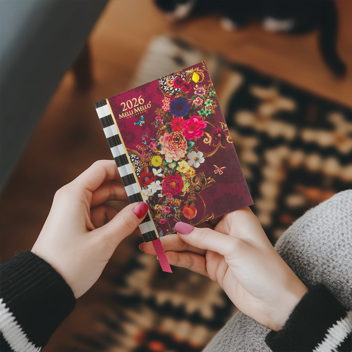 Melli Mello Plum Blossom Mini Agenda 2026