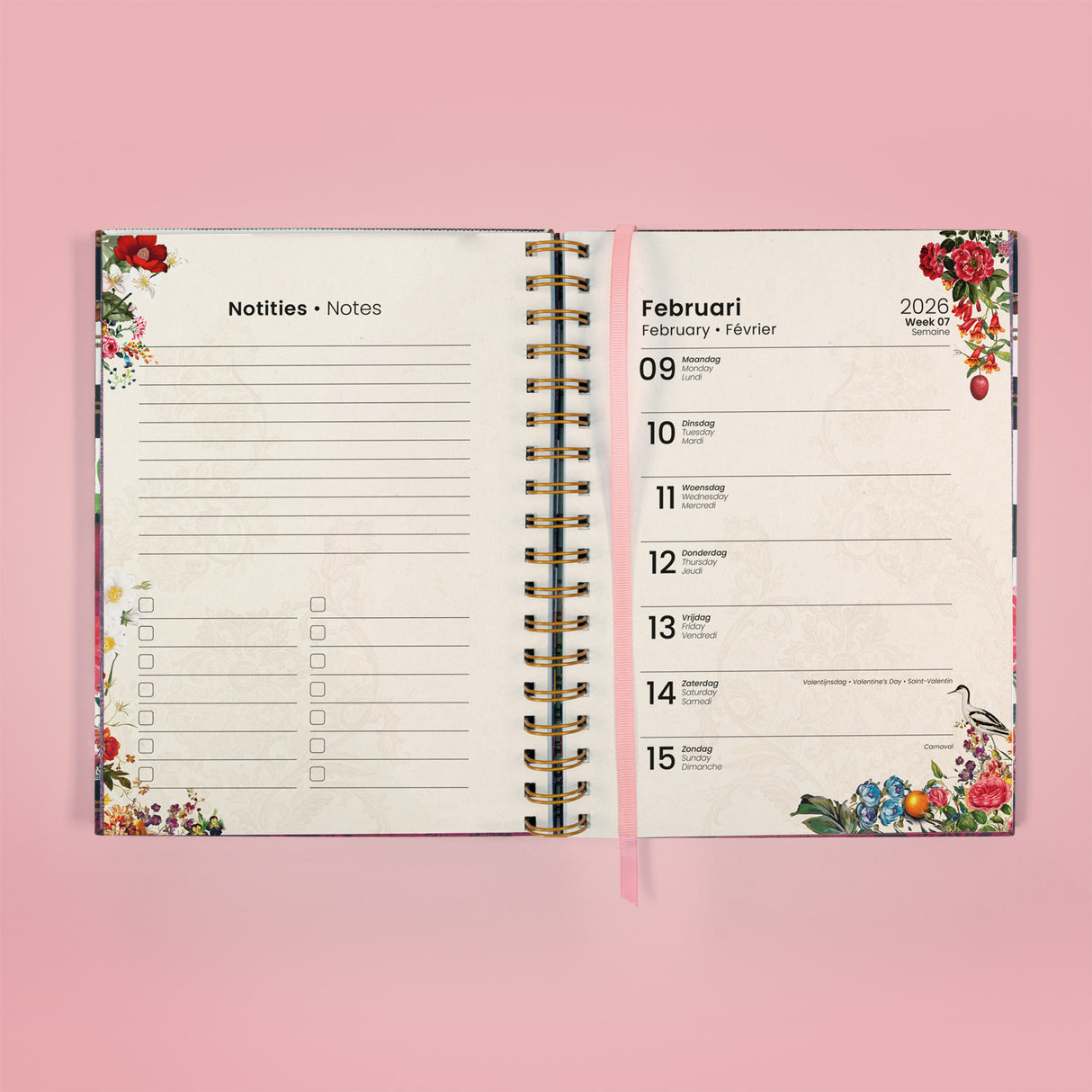 Melli Mello Paradise Stripe Bureau Agenda 2026