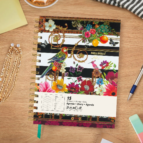 Melli Mello Paradise Stripe Bureau Agenda 2026