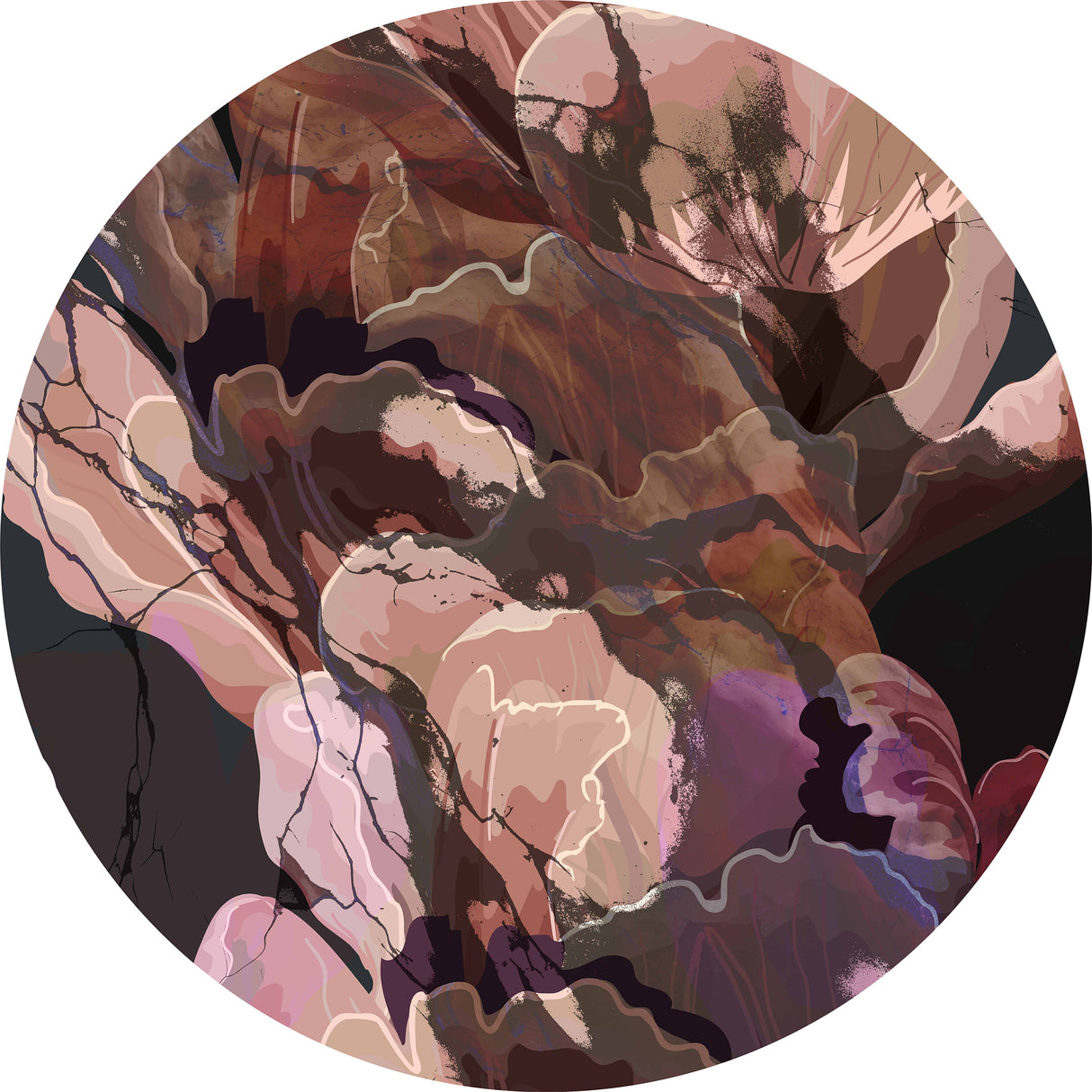 Melli Mello Bubblegum baby Wallcircle