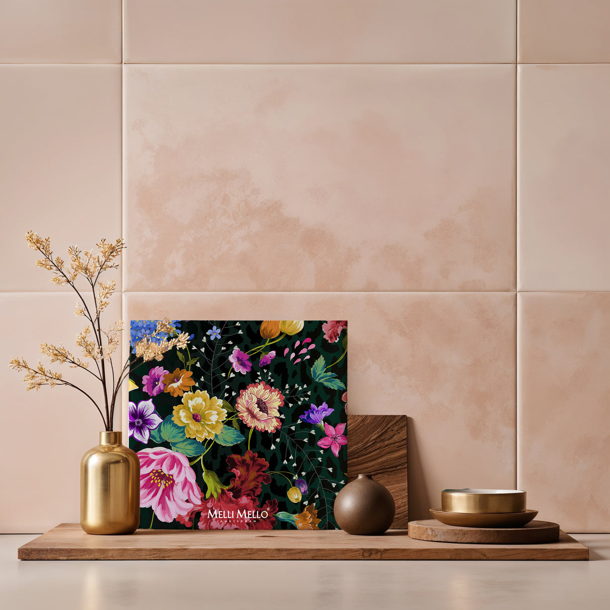 Melli Mello Tile Birdy Front 15x15cm