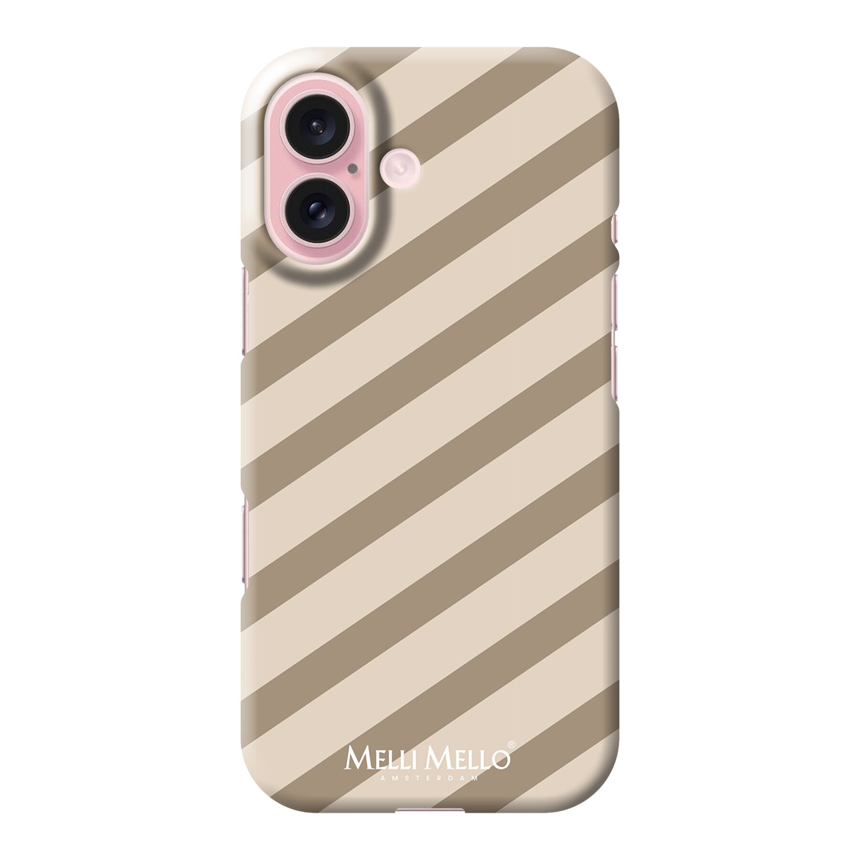 Melli Mello Telefoonhoesje Sand Stripe (Hard case)