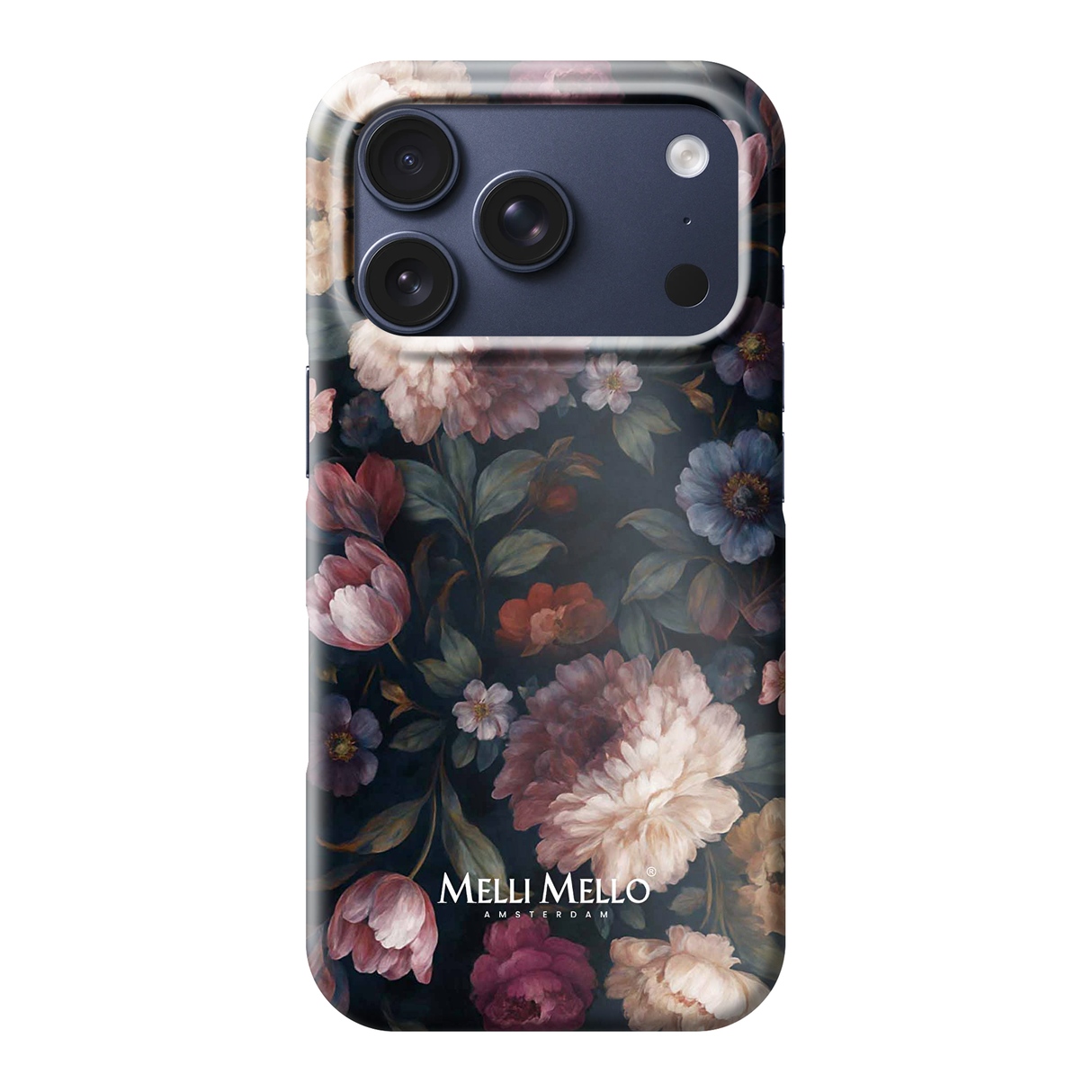 Melli Mello Telefoonhoesje Noir Bloom (Hard Case)