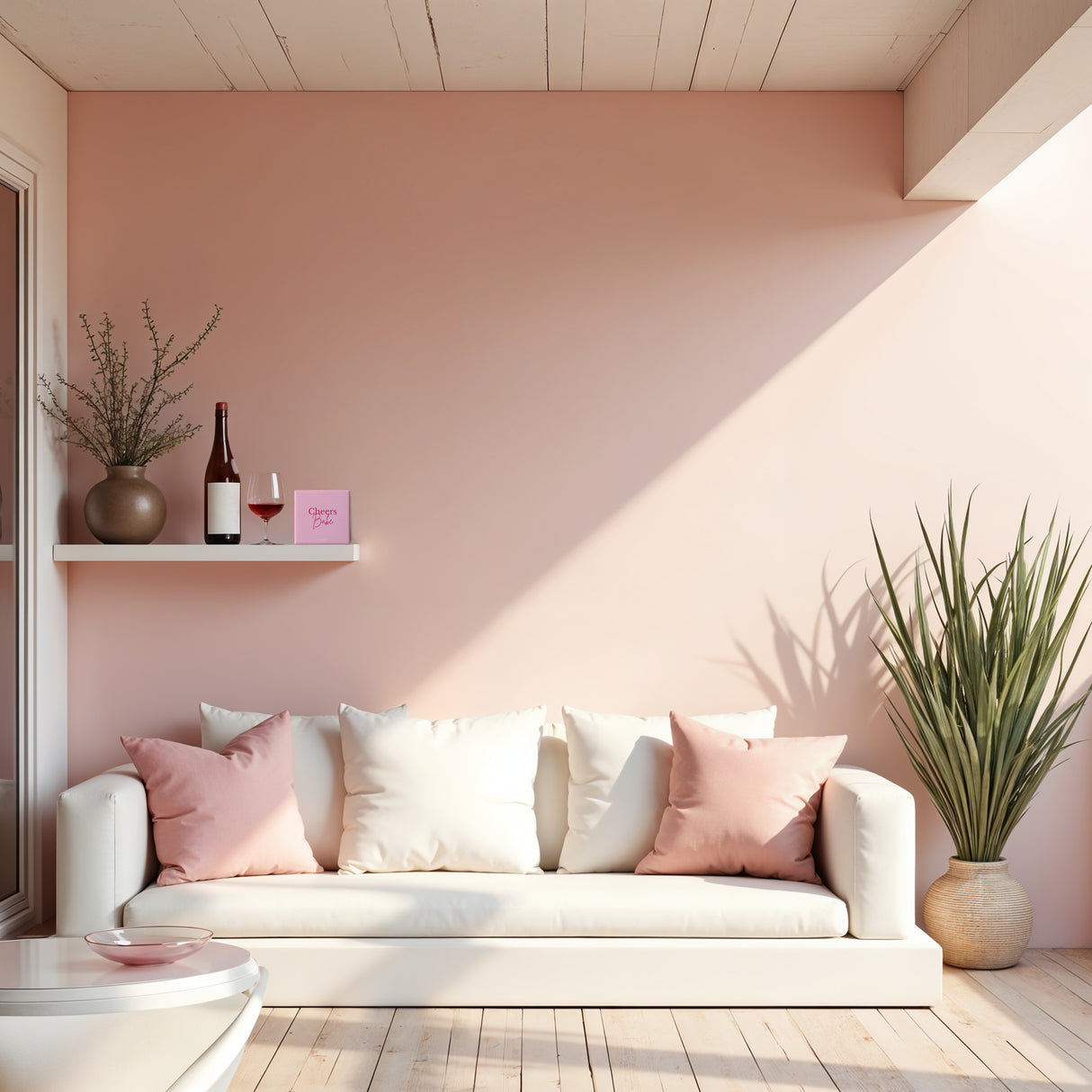 Melli Mello Tegeltje Cheers Babe 10x10cm