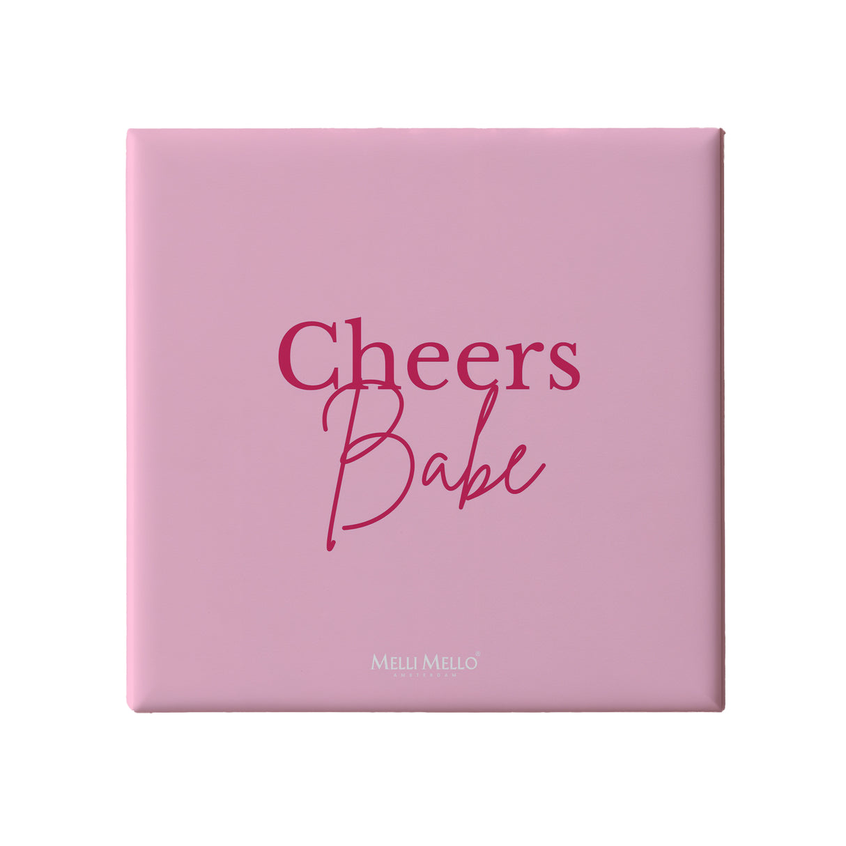 Melli Mello Tegeltje Cheers Babe 10x10cm