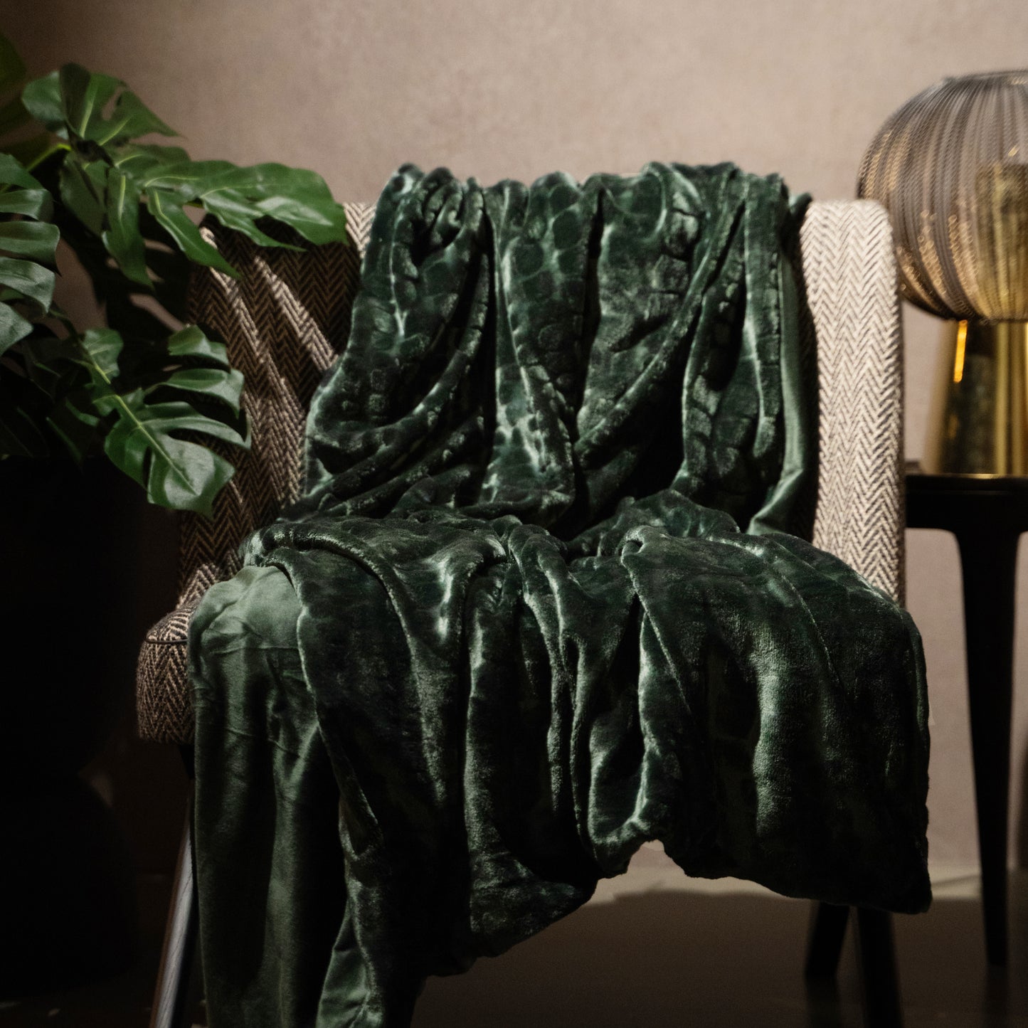Melli Mello Be my baby Plaid Dark Green