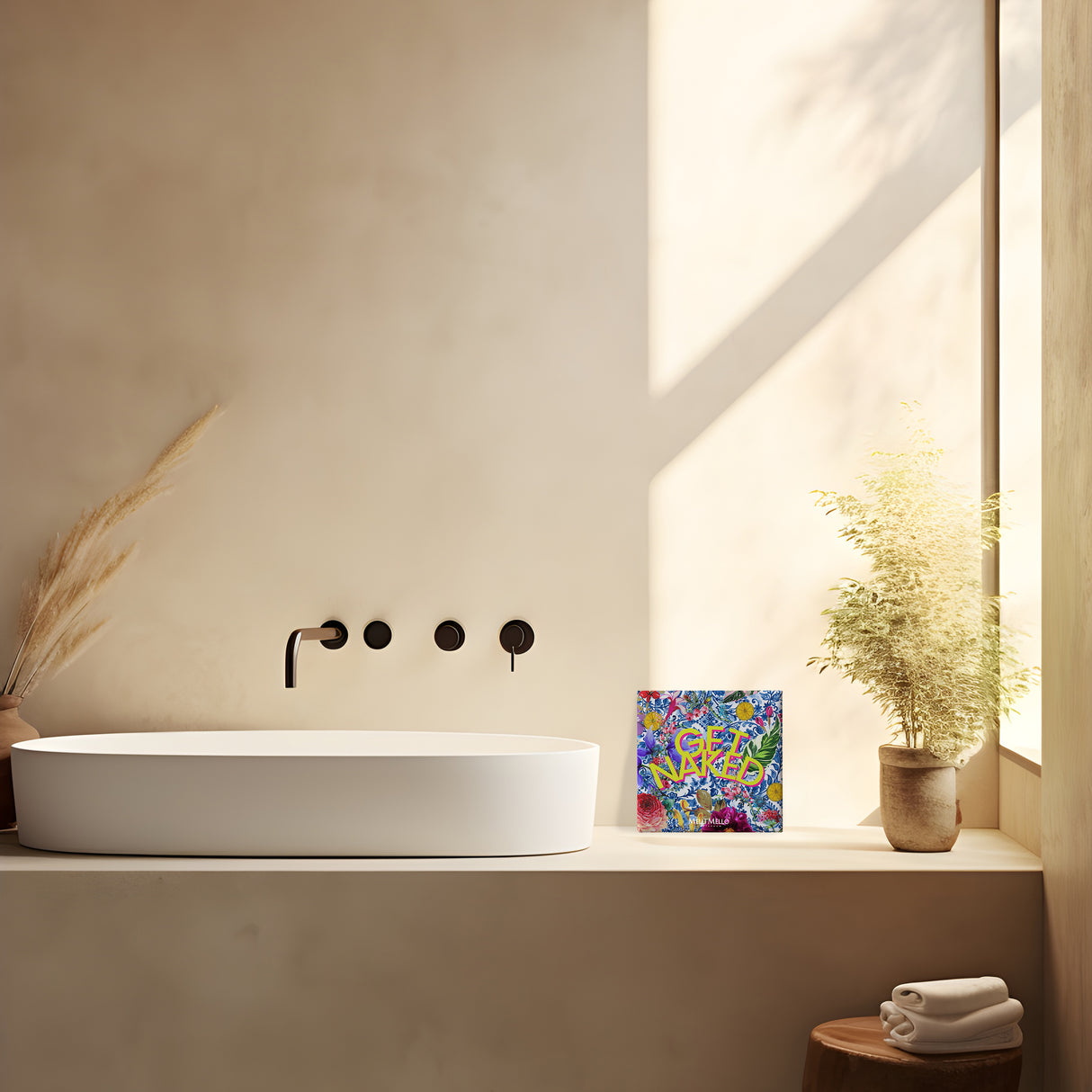 Melli Mello Tile Get Naked 15x15cm