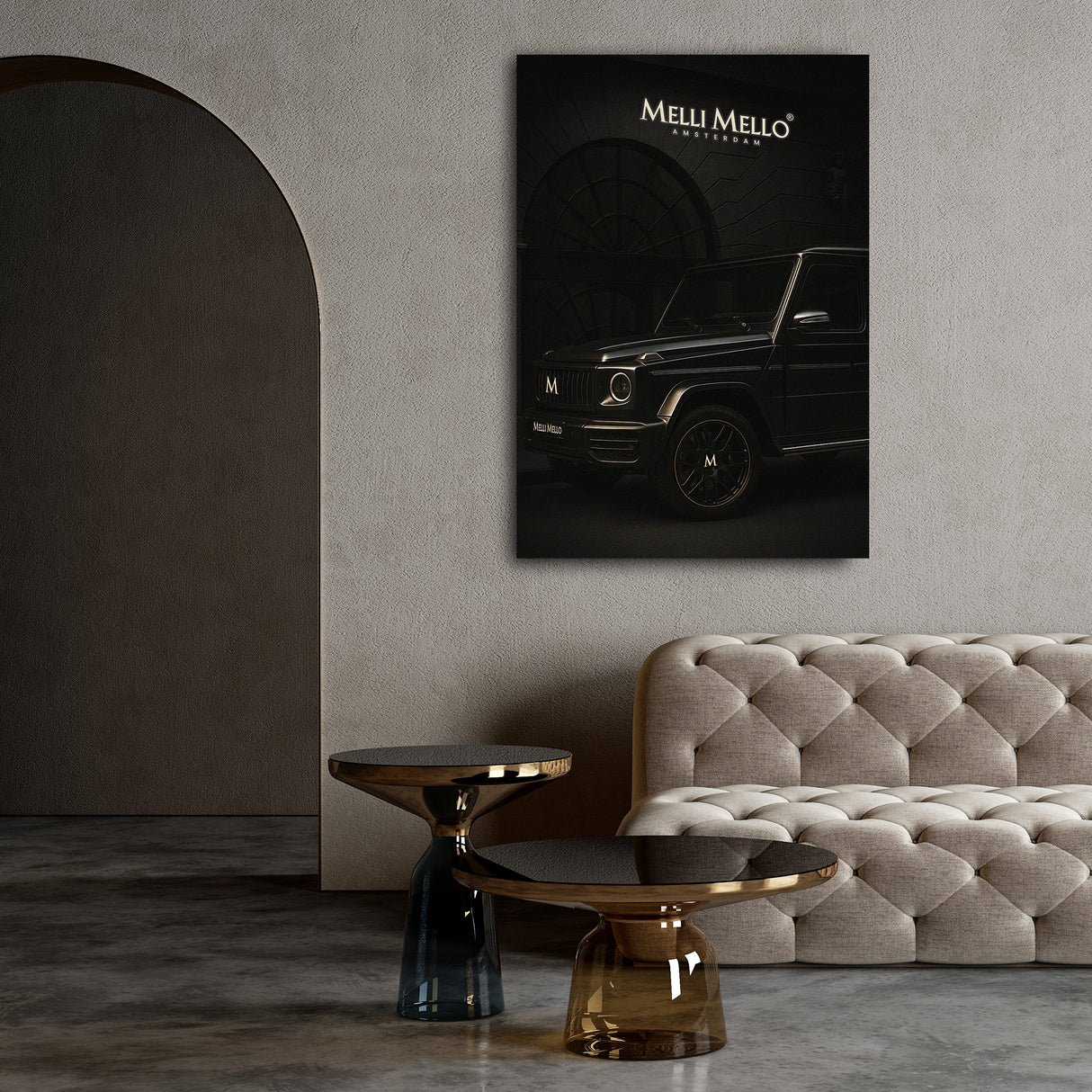 Melli Mello Rollin' Through New York wall art