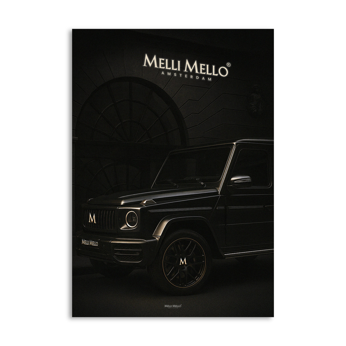 Melli Mello Rollin' Through New York wall art