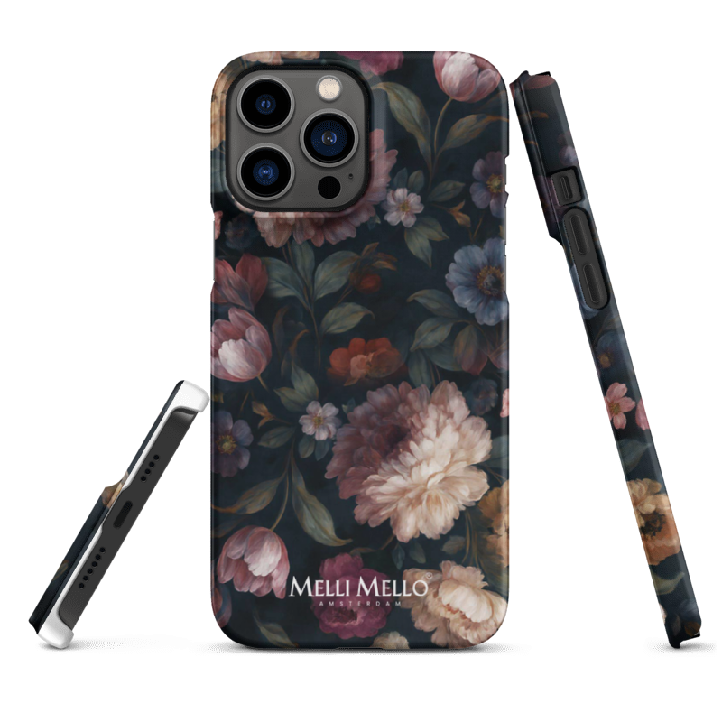 Melli Mello Telefoonhoesje Noir Bloom (Hard Case)