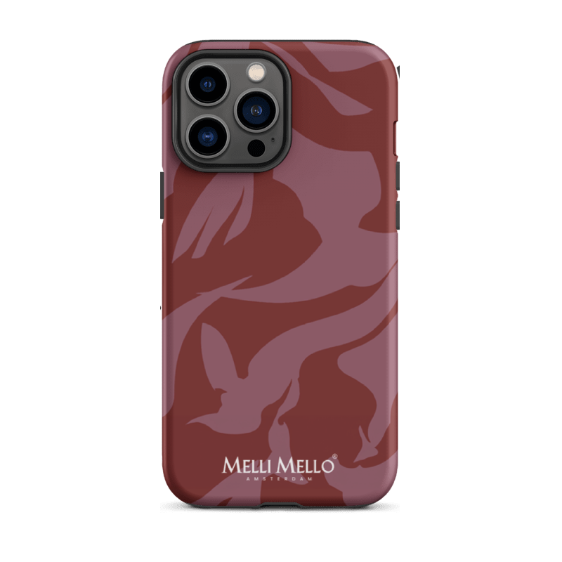 Melli Mello Telefoonhoesje Crimson Wave (Tough Case)