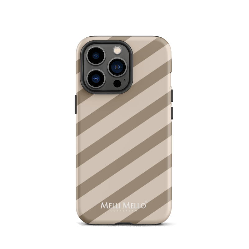 Melli Mello Phone Case Sand Stripe (Tough Case)