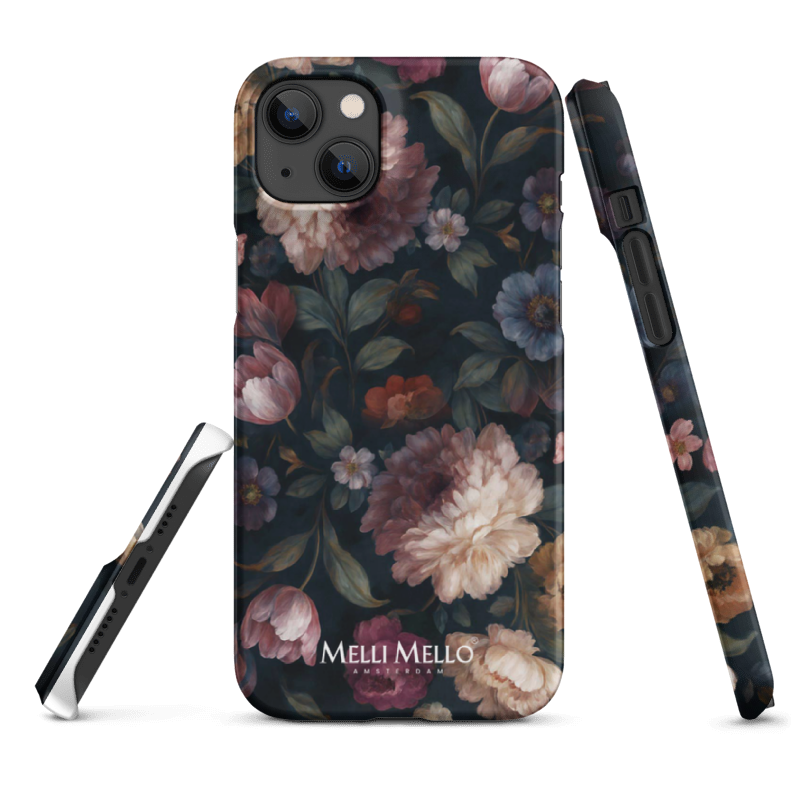 Melli Mello Telefoonhoesje Noir Bloom (Hard Case)