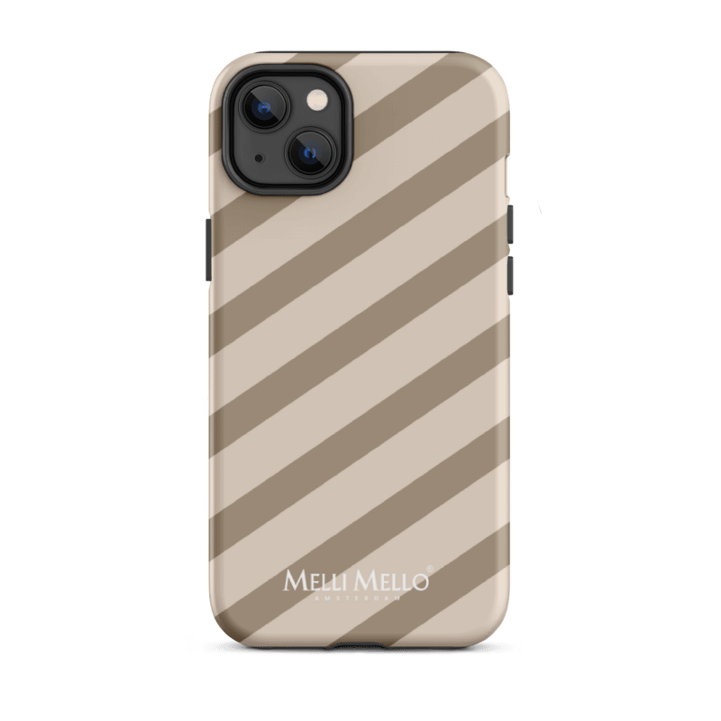 Melli Mello Phone Case Sand Stripe (Tough Case)
