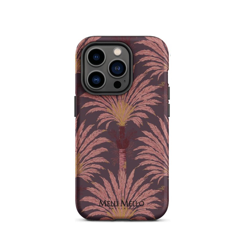Melli Mello Telefoonhoesje Crimson Palm (Tough case)