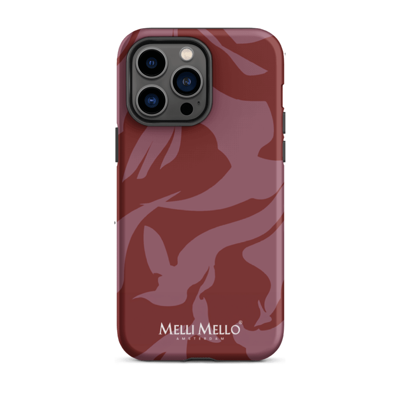 Melli Mello Telefoonhoesje Crimson Wave (Tough Case)