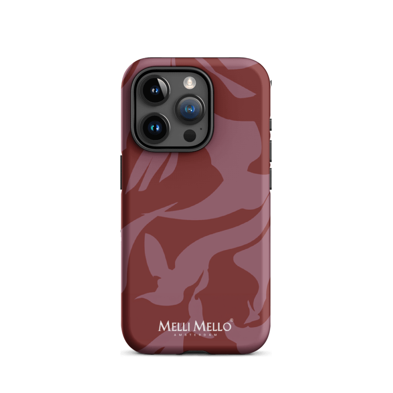 Melli Mello Telefoonhoesje Crimson Wave (Tough Case)