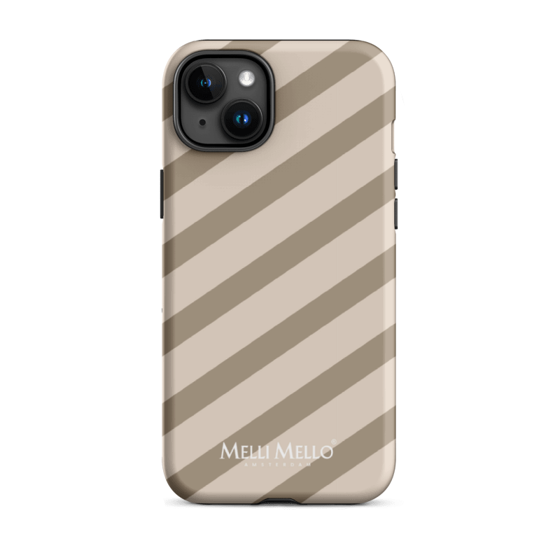 Melli Mello Phone Case Sand Stripe (Tough Case)