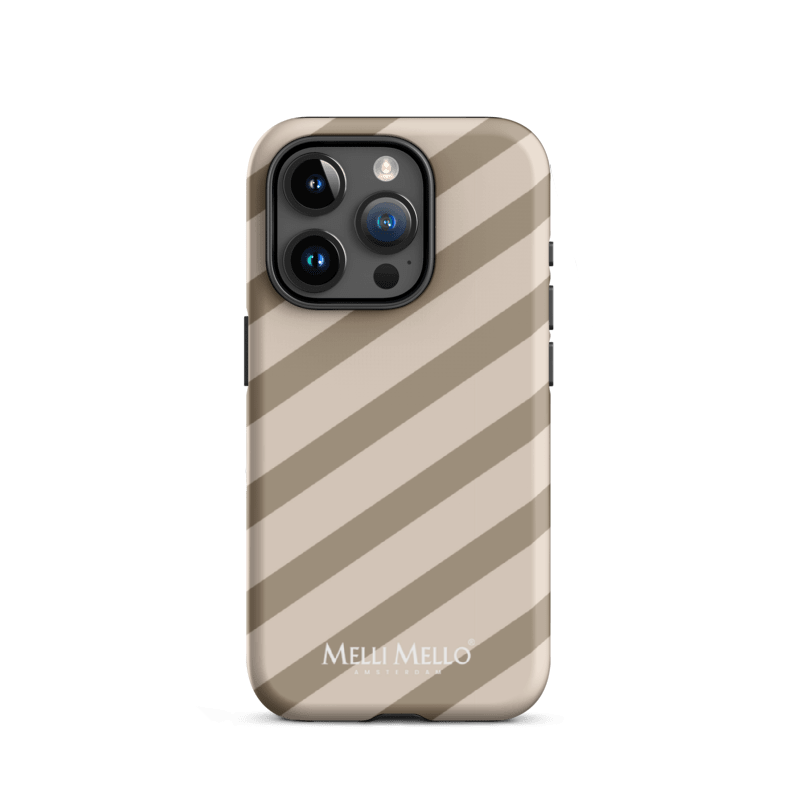 Melli Mello Phone Case Sand Stripe (Tough Case)