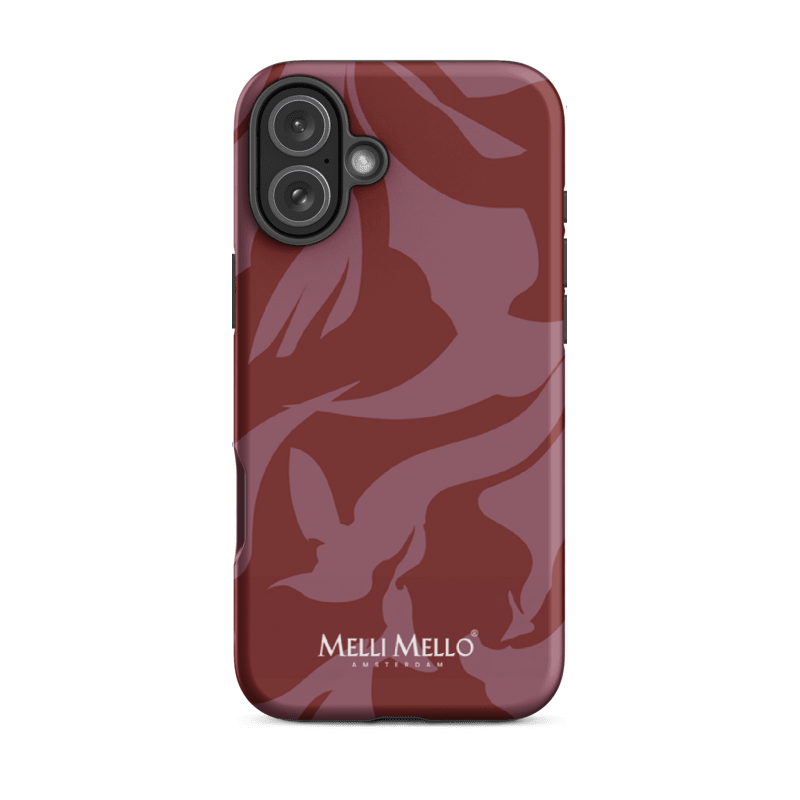 Melli Mello Telefoonhoesje Crimson Wave (Tough Case)