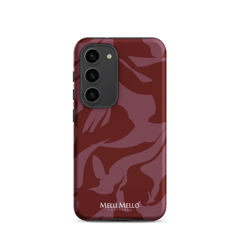 Melli Mello Telefoonhoesje Crimson Wave (Tough Case)