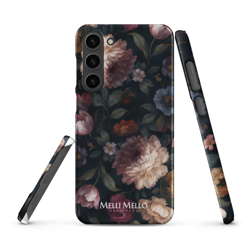 Melli Mello Telefoonhoesje Noir Bloom (Hard Case)