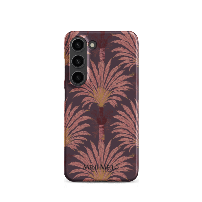 Melli Mello Telefoonhoesje Crimson Palm (Hard case)
