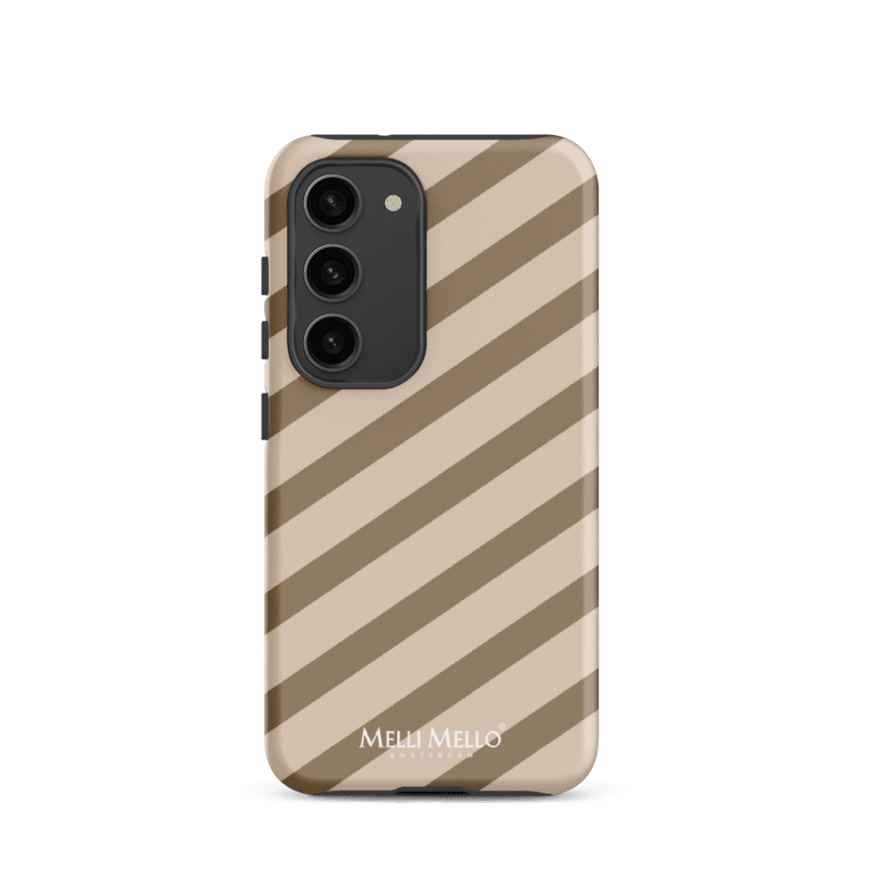 Melli Mello Phone Case Sand Stripe (Tough Case)