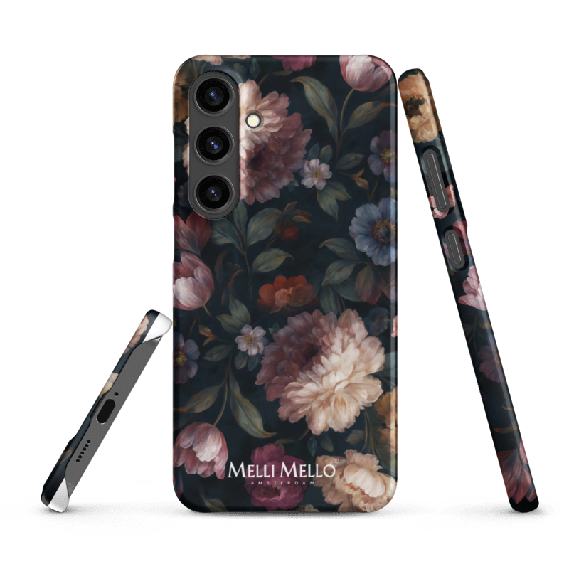 Melli Mello Telefoonhoesje Noir Bloom (Hard Case)