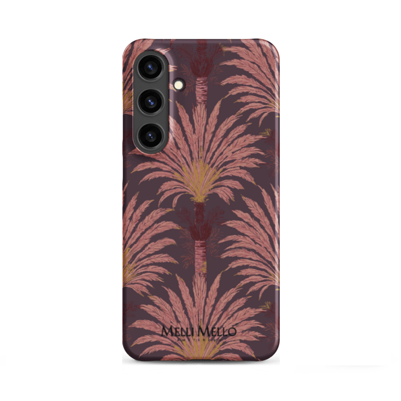 Melli Mello Telefoonhoesje Crimson Palm (Hard case)