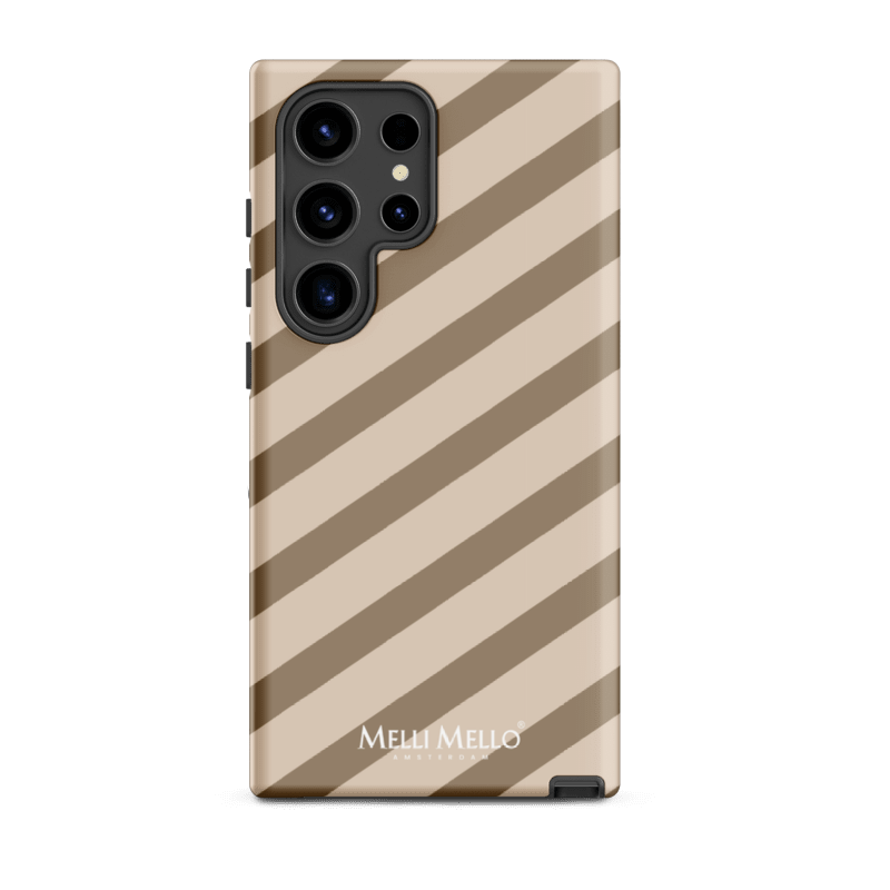 Melli Mello Phone Case Sand Stripe (Tough Case)