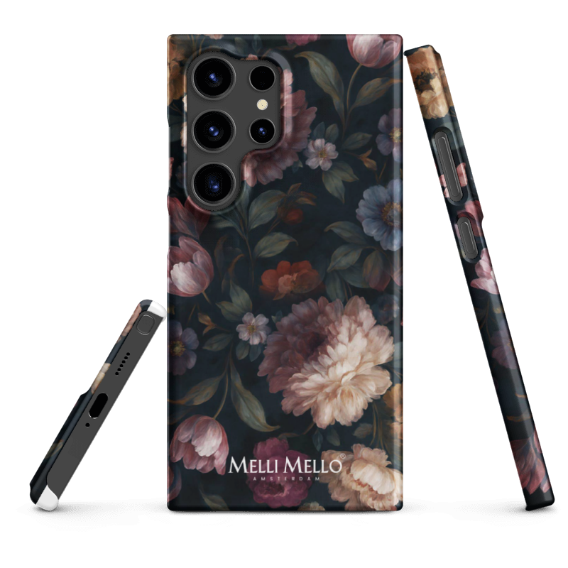 Melli Mello Telefoonhoesje Noir Bloom (Hard Case)