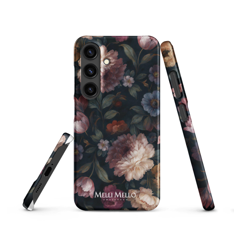 Melli Mello Telefoonhoesje Noir Bloom (Hard Case)