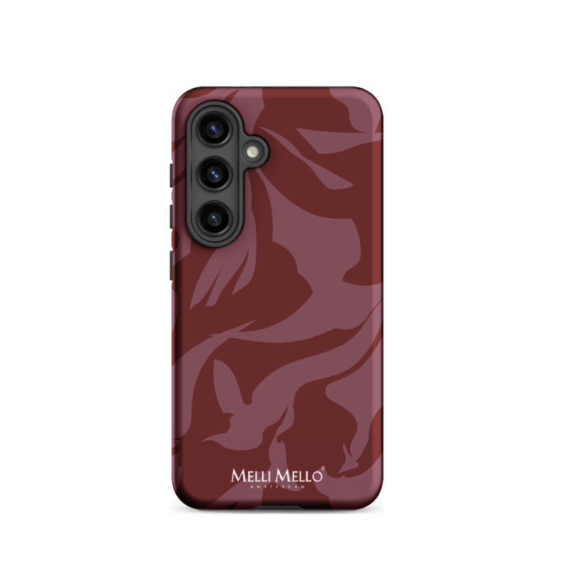 Melli Mello Telefoonhoesje Crimson Wave (Tough Case)