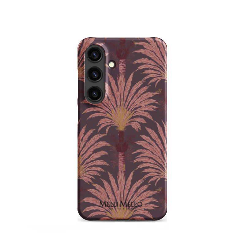 Melli Mello Telefoonhoesje Crimson Palm (Hard case)