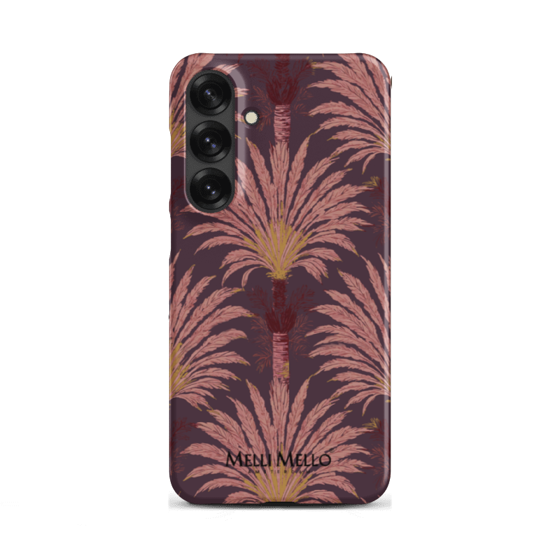 Melli Mello Telefoonhoesje Crimson Palm (Hard case)